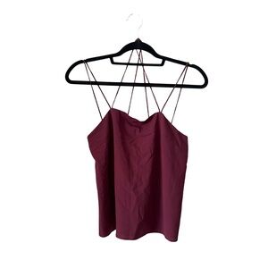 Burgundy Tobi Strappy Tank